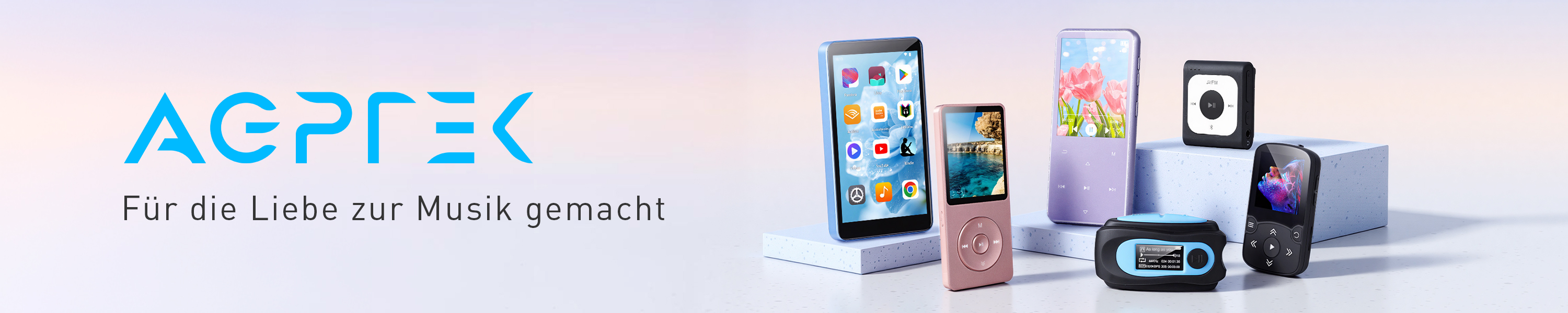AGPTEK MP3-Player und Elektronikzubehör